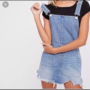 Free People Uneven overall jumper -size 10